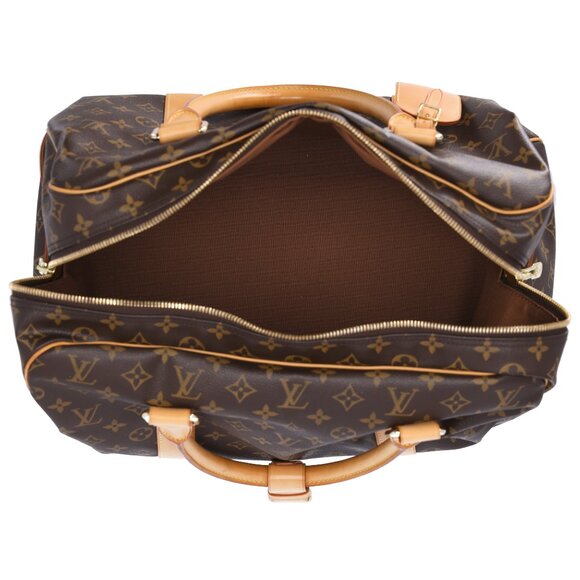 Louis Vuitton Carryall Monogram Boston Bag M40074 Brown Canvas - Picture 12 of 12